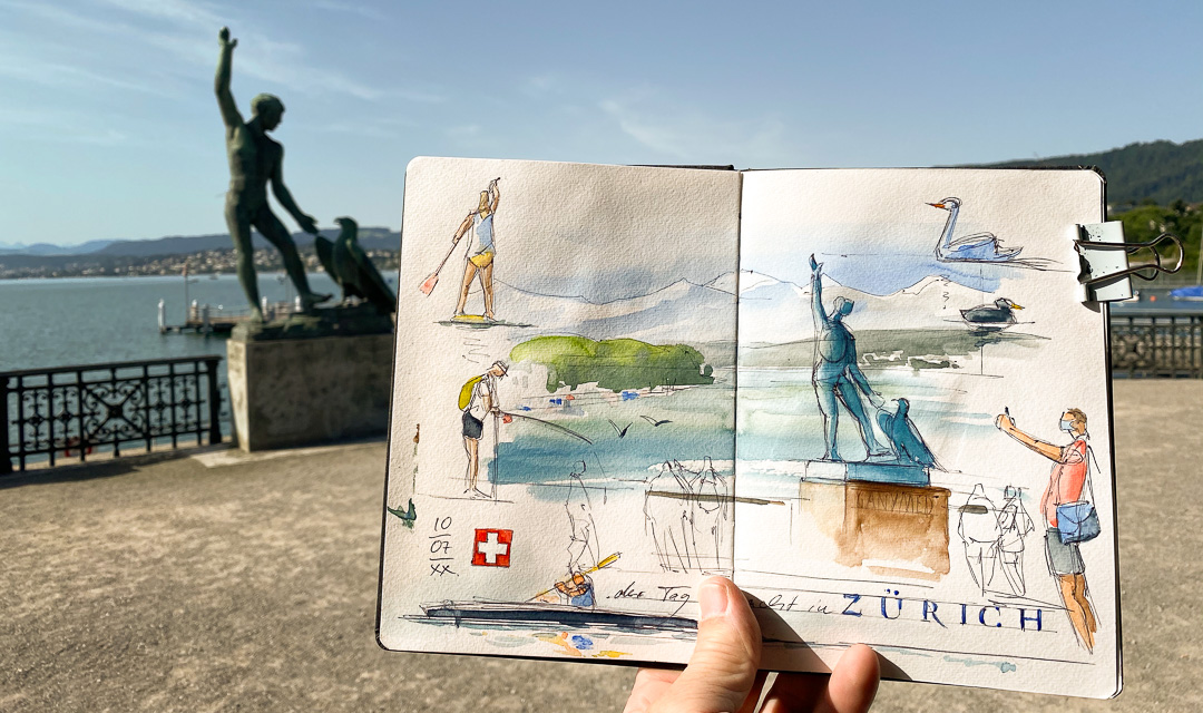 Urban Sketching in Luzern